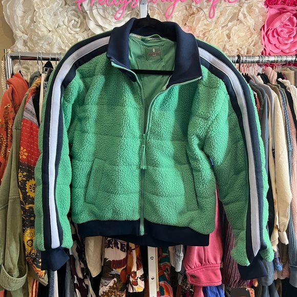 Free People Fleecy Sherpa Scrunchy Pippa Jacket, Various Sizes NWT - Picture 6 of 11
